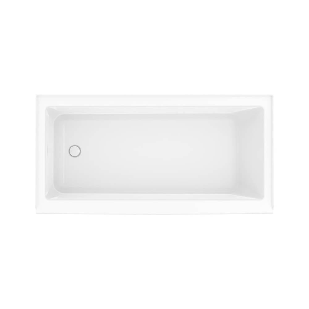 Bosca 6030 IFS AFR Acrylic Alcove Right-Hand Drain Bathtub in White
