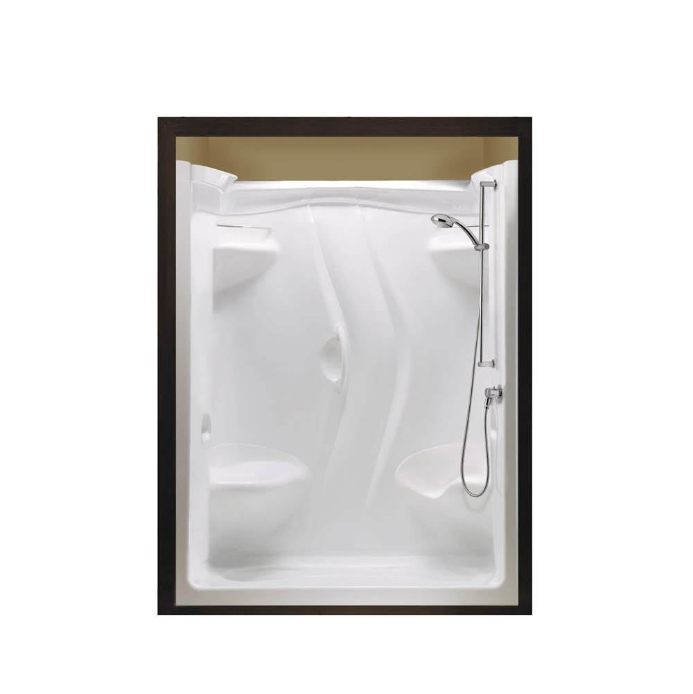Maax - Stamina 60-II 60 x 36 Acrylic Alcove Right-Hand Drain Two-Piece Shower in White