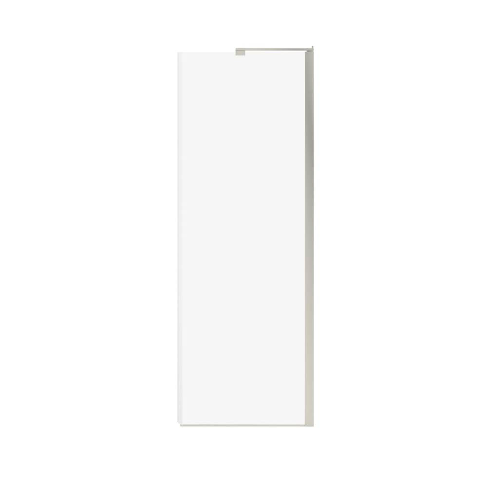 Maax - Capella 78  Return Panel for 32 in. Base with GlassShield glass in Brushed Nickel