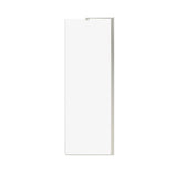 Maax - Capella 78  Return Panel for 32 in. Base with GlassShield glass in Brushed Nickel