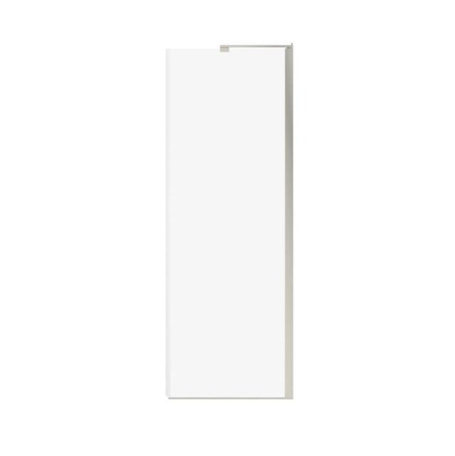 Maax - Capella 78  Return Panel for 32 in. Base with GlassShield glass in Brushed Nickel