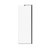 Maax - Capella 78  Return Panel for 32 in. Base with GlassShield glass in Matte Black