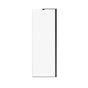 Maax - Capella 78  Return Panel for 32 in. Base with GlassShield glass in Matte Black