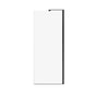 Maax - Capella 78 Screen and Return Panel for 36 in. Base with GlassShield glass in Matte Black