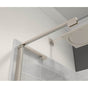 Maax - L-Shape Support Arm in Brushed Nickel - Brushed Nickel
