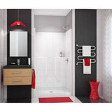 Maax - SST42 42 x 34 AcrylX Alcove Center Drain One-Piece Shower in White - White