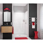 Maax - SST42 42 x 34 AcrylX Alcove Center Drain One-Piece Shower in White - White