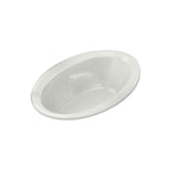Twilight 60 x 42 Acrylic Drop-in End Drain Bathtub in White
