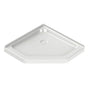 Maax - Neo-Angle Base 42 3 in. 42 x 42 Acrylic Corner Left or Right Shower Base with Corner Drain in White - White