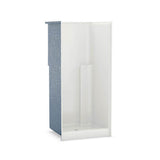 US36 36 x 36 AcrylX Alcove Center Drain One-Piece Shower in White
