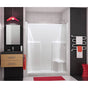 Maax - SS3660 R/L AcrylX Alcove Center Drain One-Piece Shower in White - White