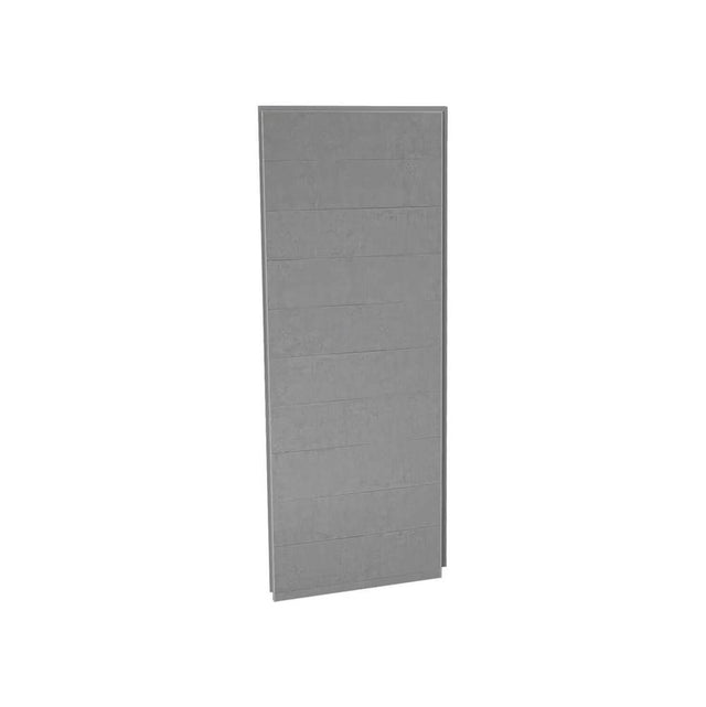 Maax - Utile 36 in. Composite Direct-to-Stud Side Wall in Factory Sleek Smoke - Smoke