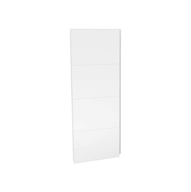 Maax - Utile 36 in. Composite Direct-to-Stud Side Wall in Erosion Bora white - Bora white