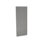 Maax - Utile 36 in. Composite Direct-to-Stud Side Wall in Erosion Pebble grey - Pebble grey