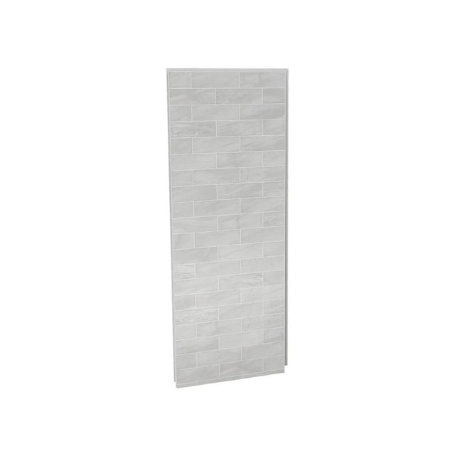 Maax - Utile 36 in. Composite Direct-to-Stud Back Wall in Organik Permafrost - Permafrost