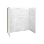 Maax - Utile 6032 Composite Direct-to-Stud Three-Piece Tub Wall Kit in Marble Carrara - Carrara