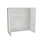 Maax - Utile 6032 Composite Direct-to-Stud Three-Piece Tub Wall Kit in Organik Permafrost - Permafrost