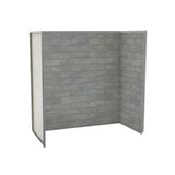Maax - Utile 6032 Composite Direct-to-Stud Three-Piece Tub Wall Kit in Organik Clay - Clay