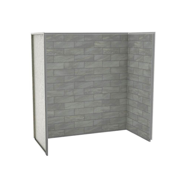 Maax - Utile 6032 Composite Direct-to-Stud Three-Piece Tub Wall Kit in Organik Clay - Clay