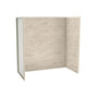 Maax - Utile 6032 Composite Direct-to-Stud Three-Piece Tub Wall Kit in Organik Loam - Loam