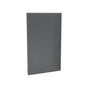 Maax - Utile 48 in. Composite Direct-to-Stud Back Wall in Erosion Charcoal - Charcoal