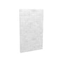 Maax - Utile 48 in. Composite Direct-to-Stud Back Wall in Marble Carrara - Carrara