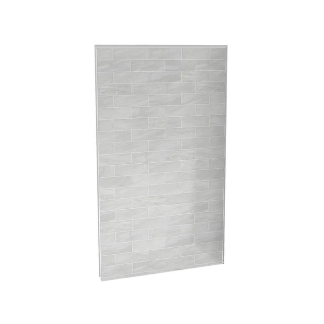 Maax - Utile 48 in. Composite Direct-to-Stud Back Wall in Organik Permafrost - Permafrost