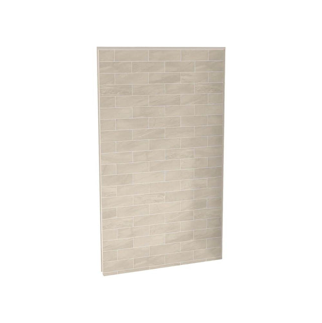 Maax - Utile 48 in. Composite Direct-to-Stud Back Wall in Organik Loam - Loam