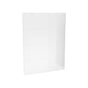 Maax - Utile 60 in. Composite Direct-to-Stud Back Wall in Erosion Bora white - Bora white