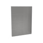 Maax - Utile 60 in. Composite Direct-to-Stud Back Wall in Erosion Pebble grey - Pebble grey
