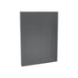 Maax - Utile 60 in. Composite Direct-to-Stud Back Wall in Erosion Charcoal - Charcoal