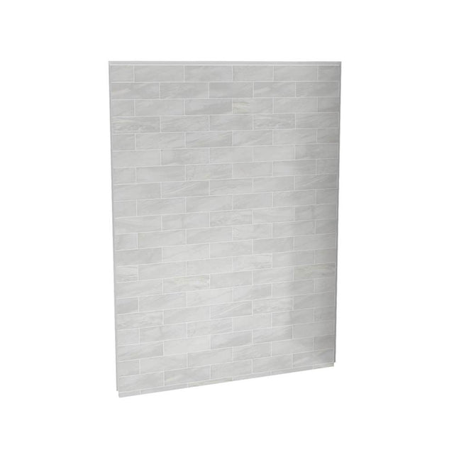 Maax - Utile 60 in. Composite Direct-to-Stud Back Wall in Organik Permafrost - Permafrost