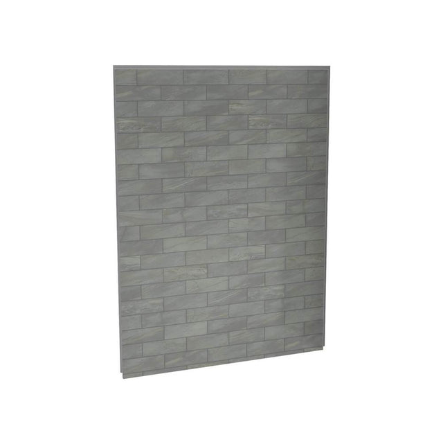 Maax - Utile 60 in. Composite Direct-to-Stud Back Wall in Organik Clay - Clay