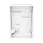 Maax - M160 60 x 36 Acrylic Alcove Center Drain One-Piece Shower in White - White