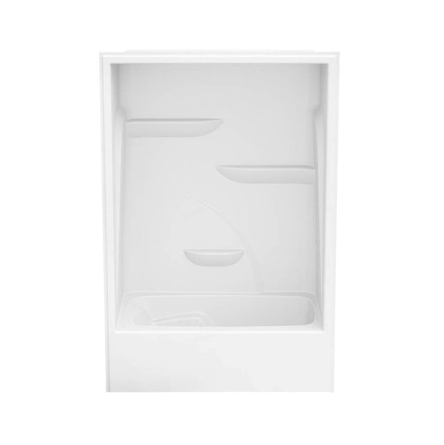 Maax - M260 60 x 34 Acrylic Alcove Left-Hand Drain One-Piece Tub Shower in White - White
