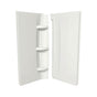 Maax - 30 x 72 in. Acrylic Direct-to-Stud Two-Piece Wall Kit in White - White