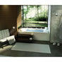 Maax - Release 6036 Acrylic Drop-in Right-Hand Drain Hydromax Bathtub in White - White
