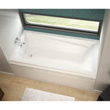 Exhibit 6032 IF Acrylic Alcove Left-Hand Drain Bathtub in White