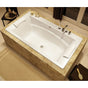 Maax - Optik C 66 x 36 Acrylic Drop-in Center Drain Aerofeel Bathtub in White - White