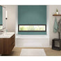 Maax - Exhibit 7236 IFS Acrylic Alcove Left-Hand Drain Aeroeffect Bathtub in White - White
