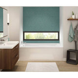 Maax - Exhibit 7242 IF Acrylic Alcove Left-Hand Drain Whirlpool Bathtub in White - White
