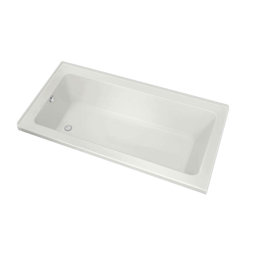 Pose 7242 IF Acrylic Corner Left Left-Hand Drain Whirlpool Bathtub in White