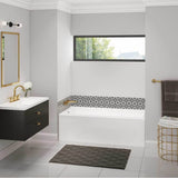 Maax - Bosca 6030 IFS AFR Acrylic Alcove Right-Hand Drain Bathtub in White - White