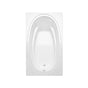 Maax - Panaro 6042 Acrylic Drop-in Left-Hand Drain Bathtub in White - White