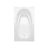 Maax - Panaro 6042 Acrylic Drop-in End Drain Bathtub in White - White