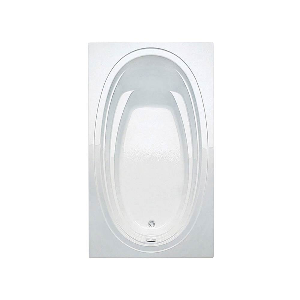 Maax - Panaro 7242 Acrylic Drop-in End Drain Bathtub in White - White