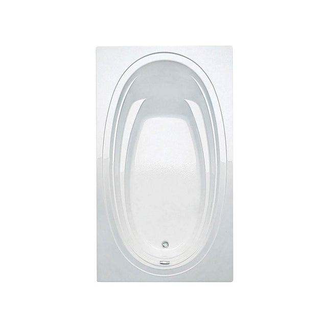 Maax - Panaro 7242 Acrylic Drop-in Right-Hand Drain Bathtub in White - White