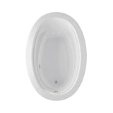 Arno 6040 Acrylic Drop-in End Drain Bathtub in White