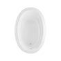 Maax - Arno 7242 Acrylic Drop-in End Drain Bathtub in White - White