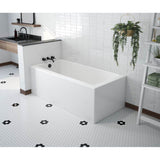 Maax - Mackenzie Corner 6030 AcrylX Corner Right-Hand Drain Bathtub in White - White